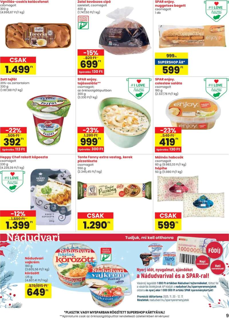 Spar Black Friday 9 oldal