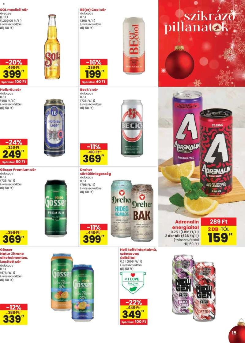 Spar Akciós újság Spar 15 oldal