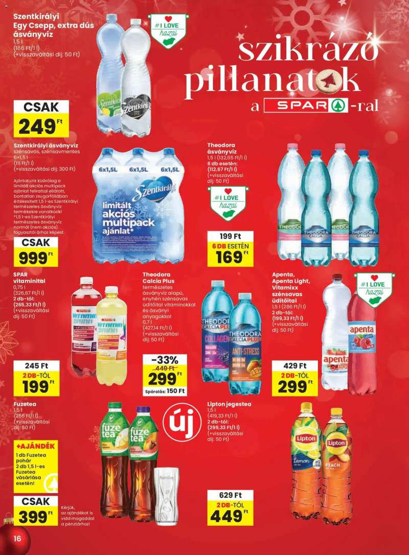 Spar Akciós újság Spar 16 oldal