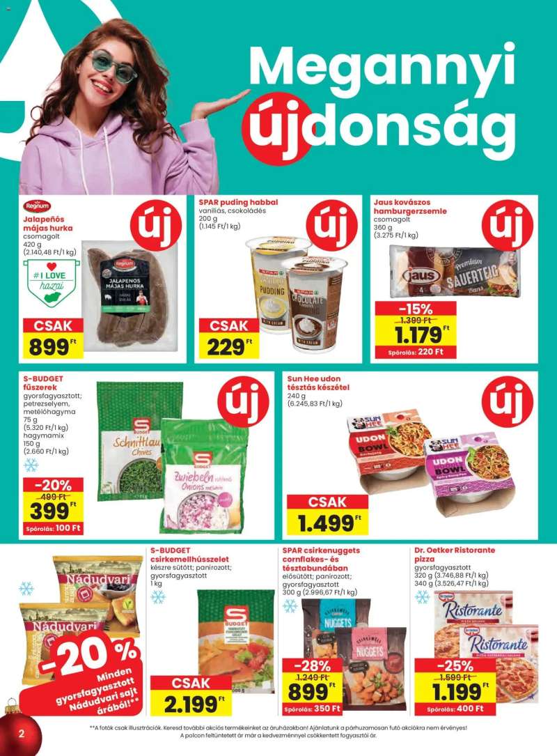 Spar Akciós újság Spar 2 oldal