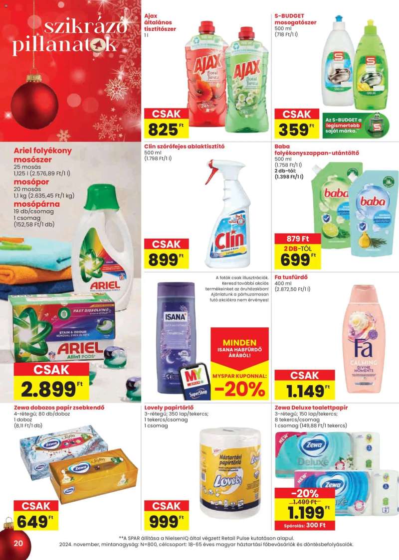 Spar Akciós újság Spar 20 oldal