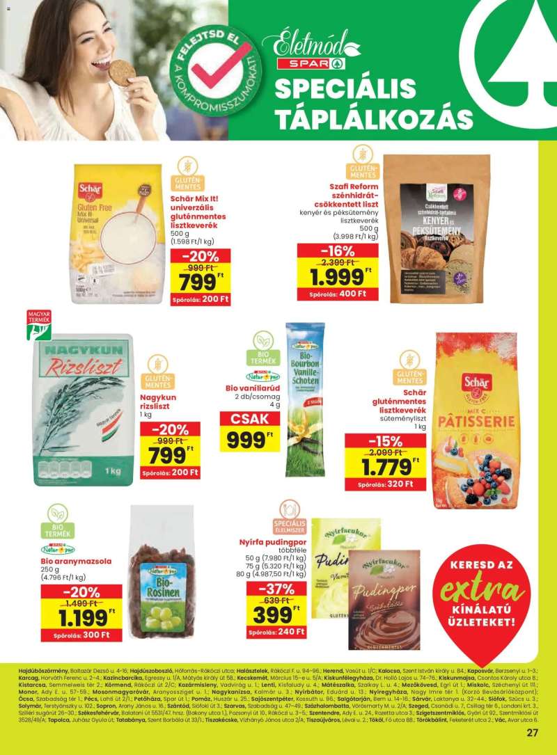 Spar Extra ajánlat 4 oldal