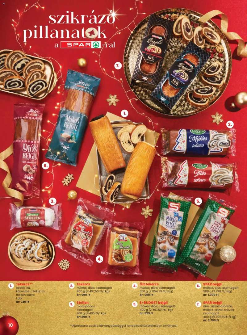 Spar Akciós újság Spar 10 oldal