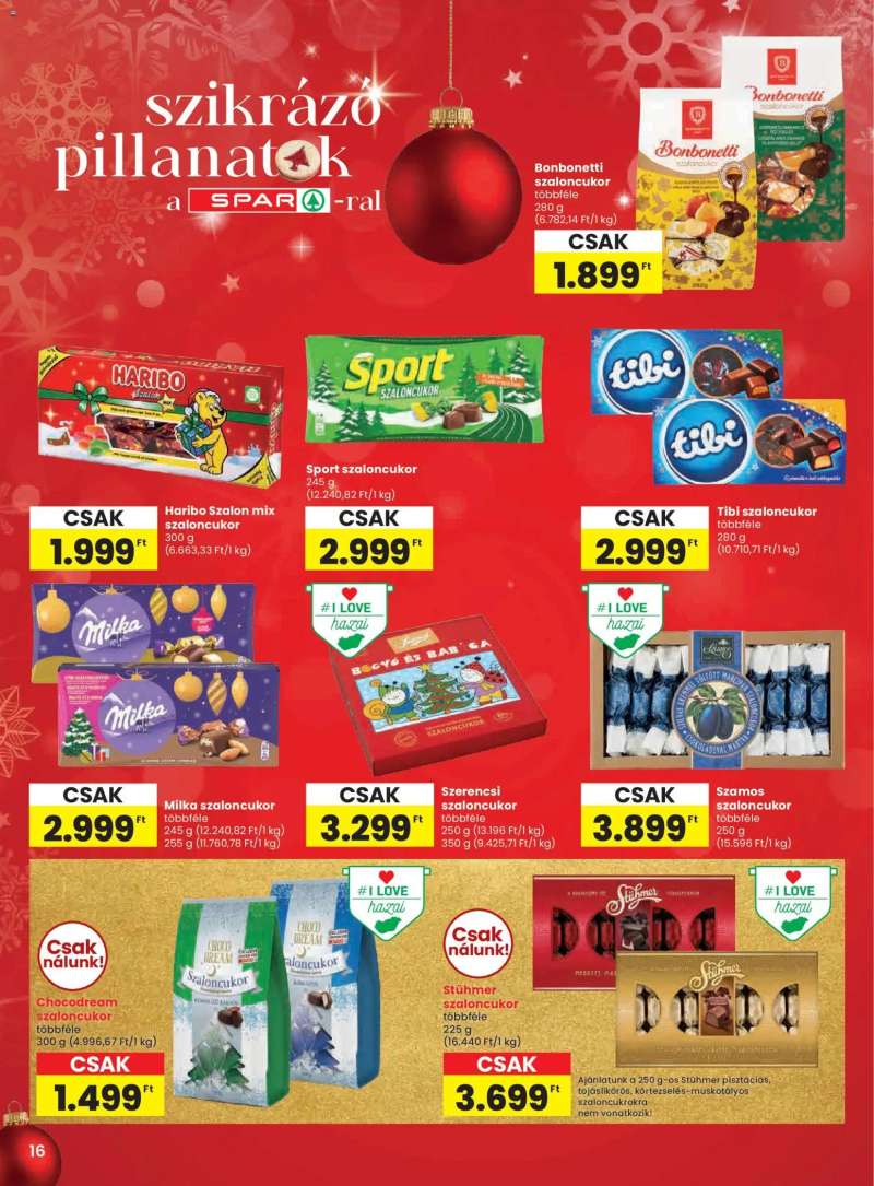 Spar Akciós újság Spar 16 oldal