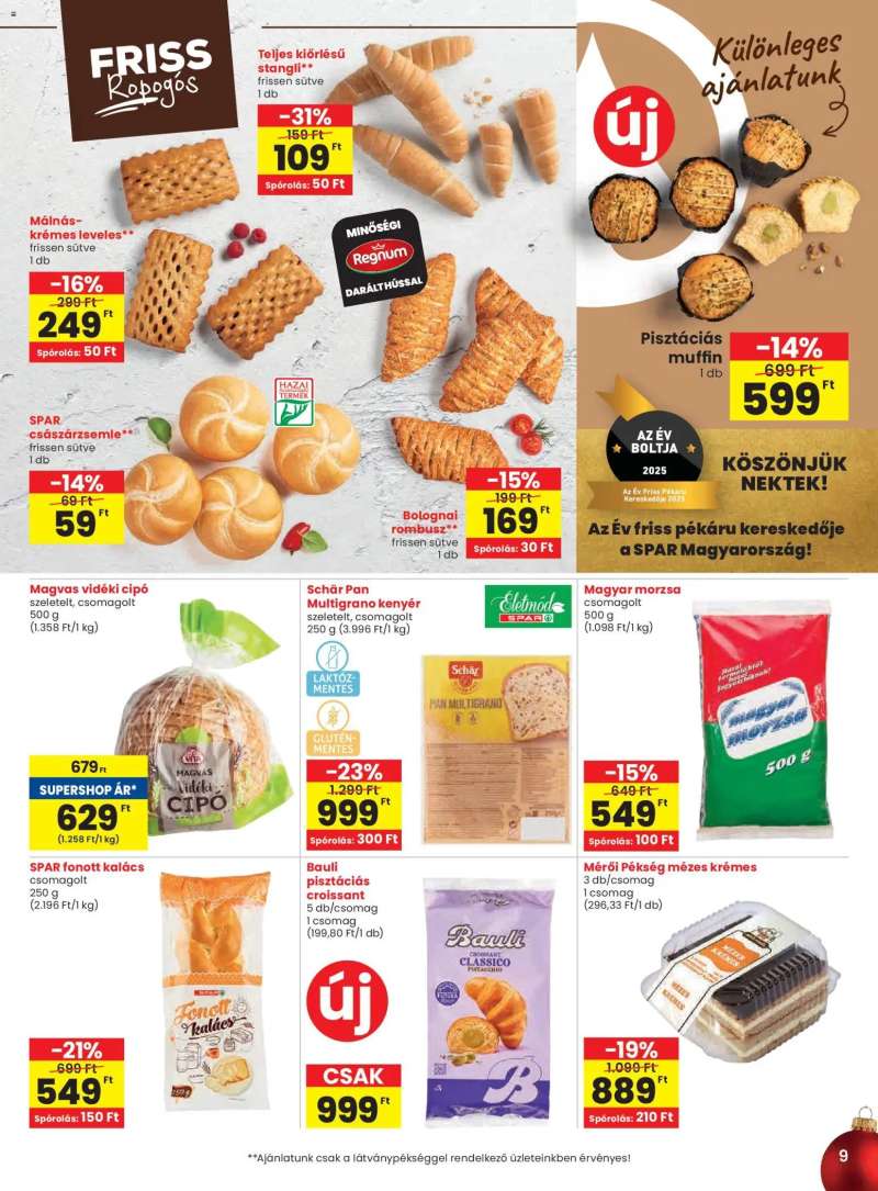 Spar Akciós újság Spar 9 oldal