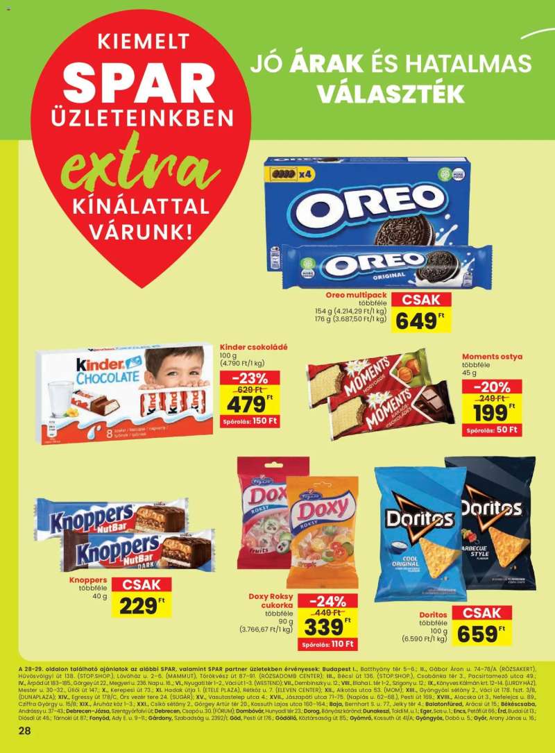 Spar Extra ajánlat 5 oldal