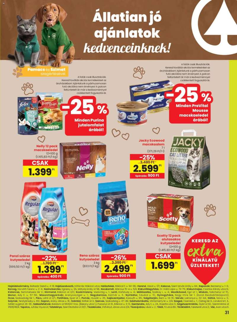 Spar Extra ajánlat 8 oldal