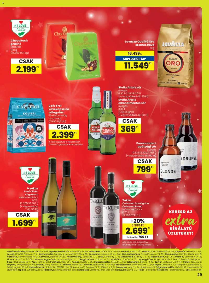 Spar Extra ajánlat 2 oldal