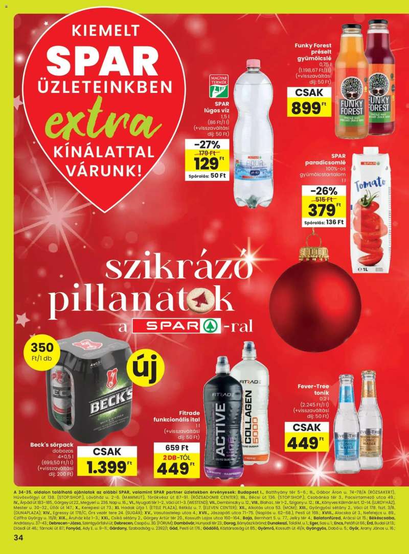 Spar Extra ajánlat 7 oldal
