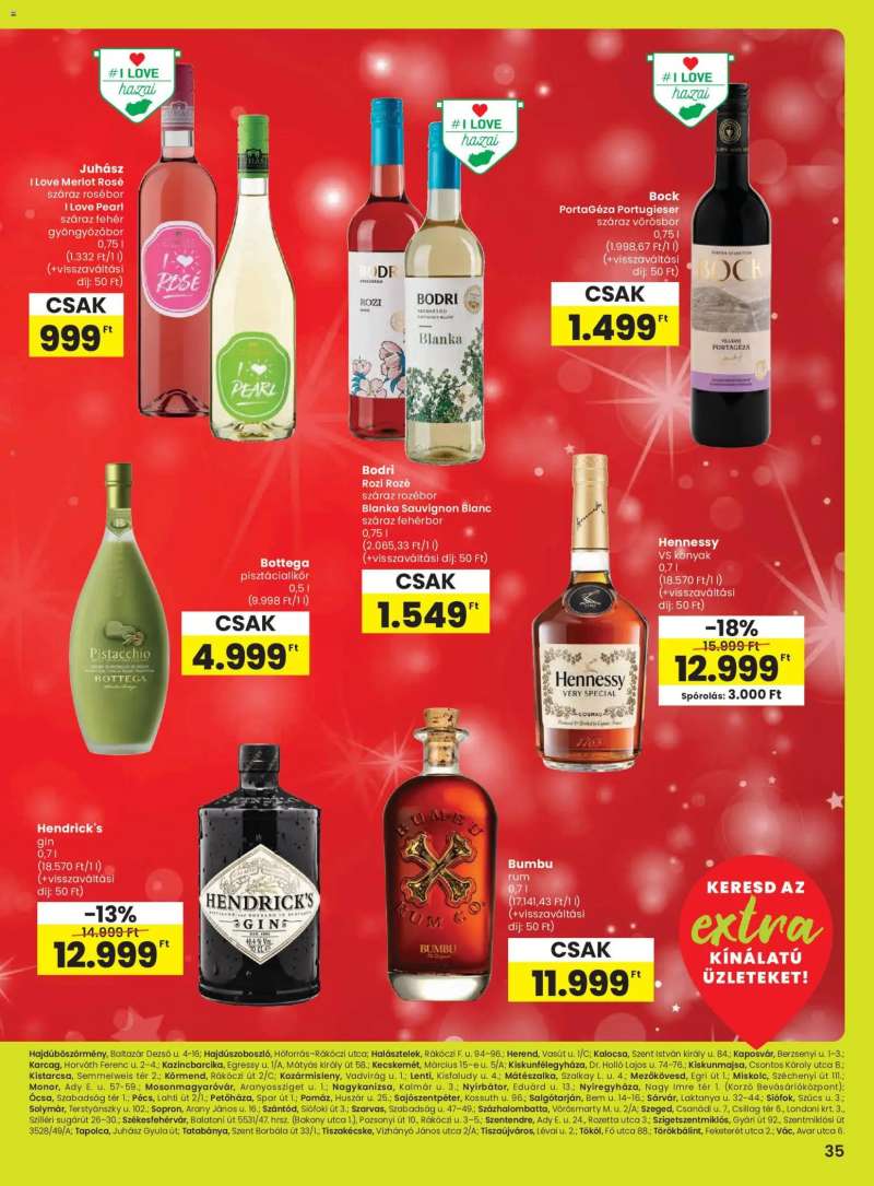 Spar Extra ajánlat 8 oldal