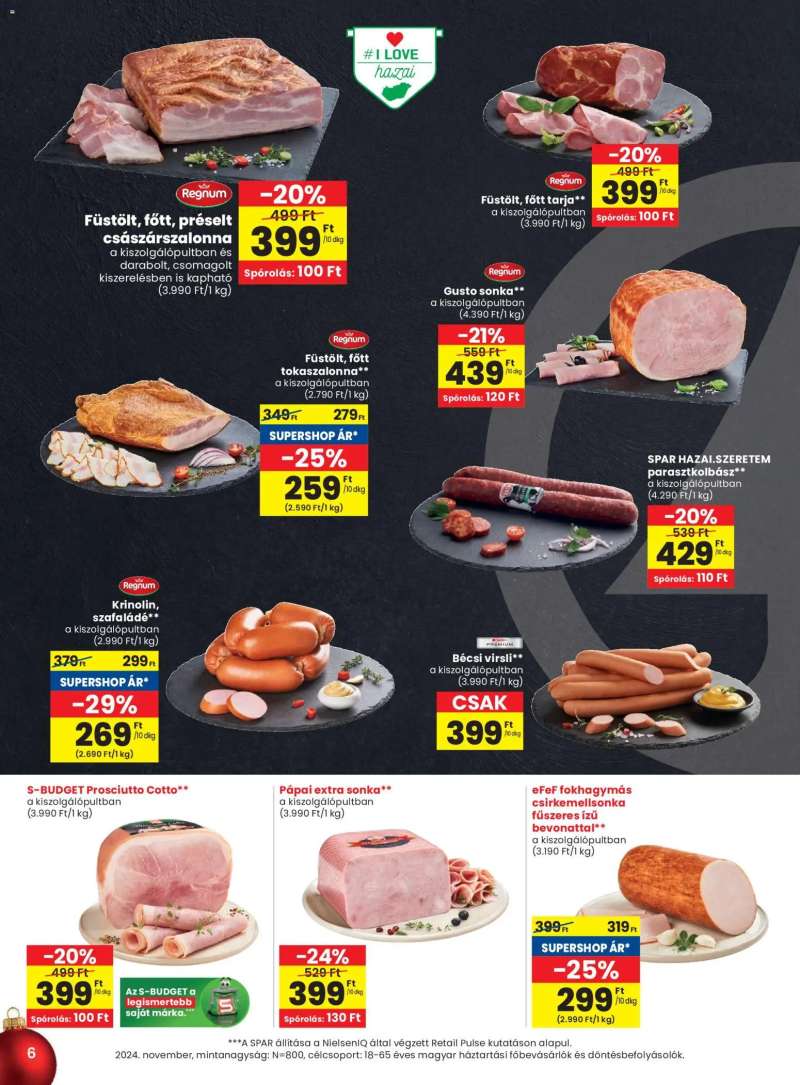 Spar Akciós újság Spar 6 oldal