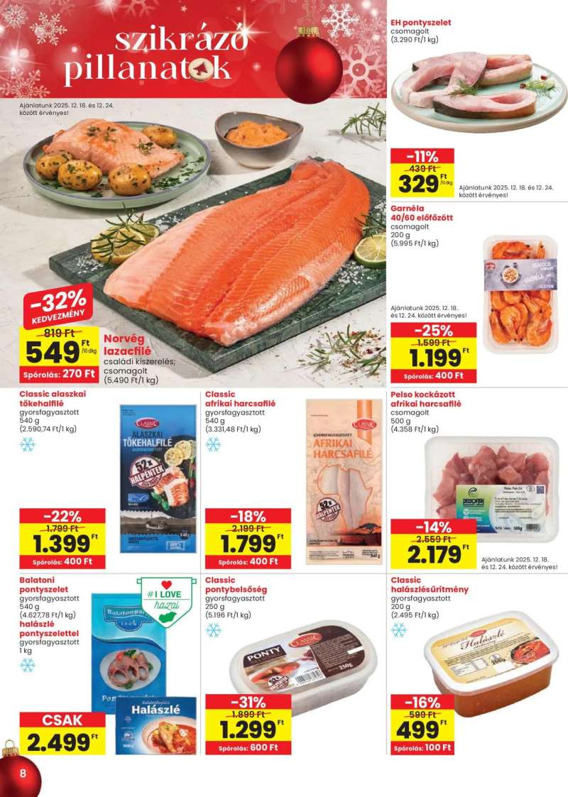 Spar Akciós újság Spar 8 oldal