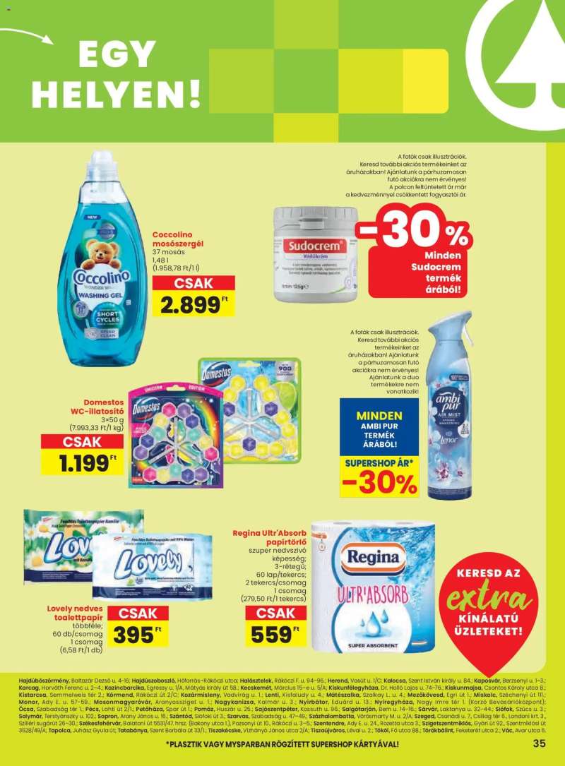 Spar Extra ajánlat 8 oldal