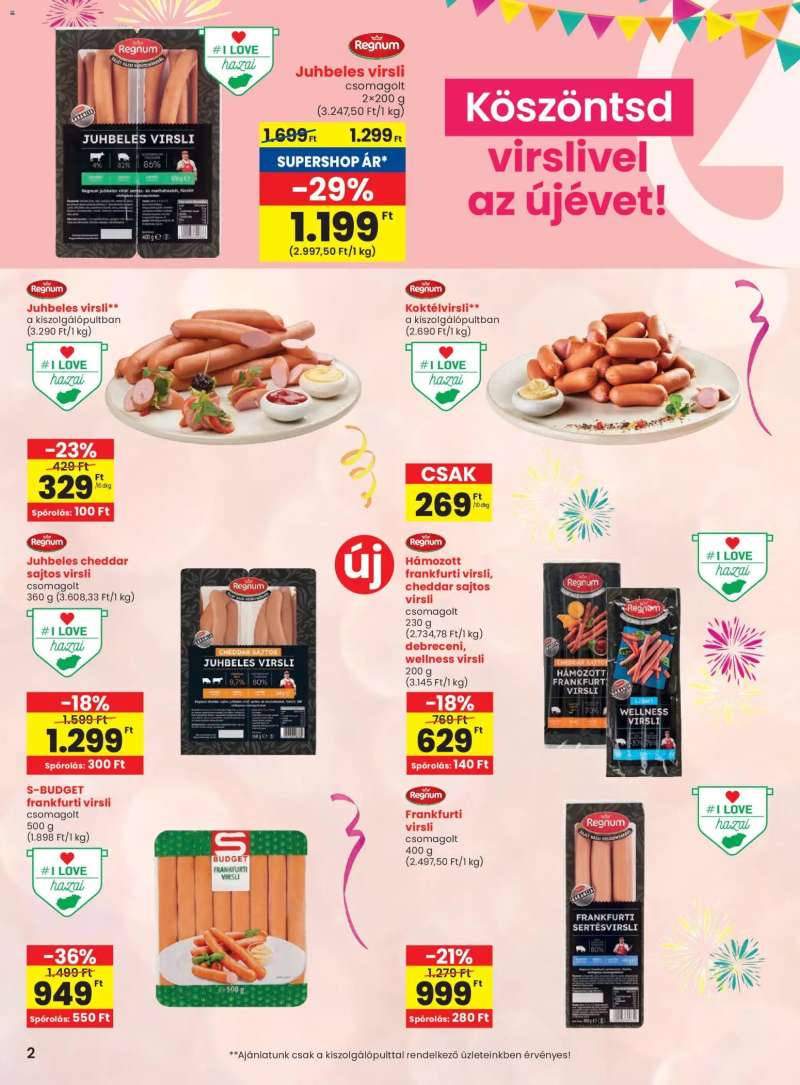 Spar Akciós újság Spar 2 oldal