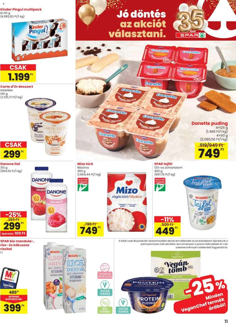 Spar Akciós újság Spar 11 oldal
