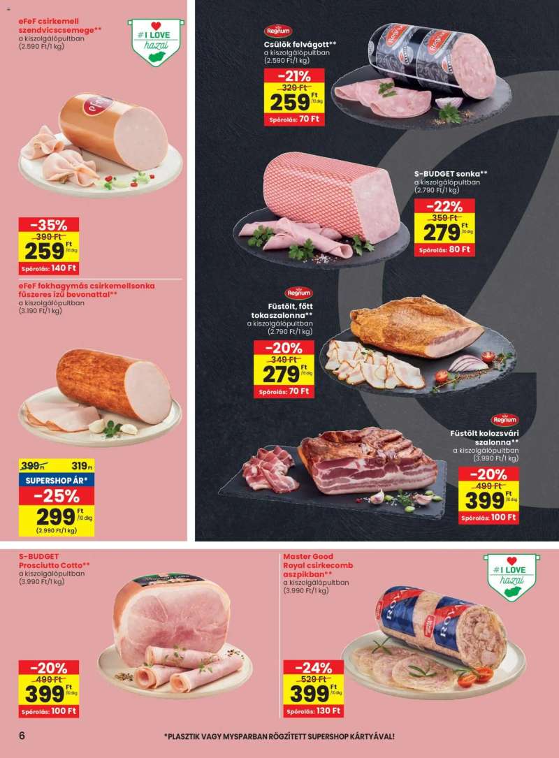 Spar Akciós újság Spar 6 oldal