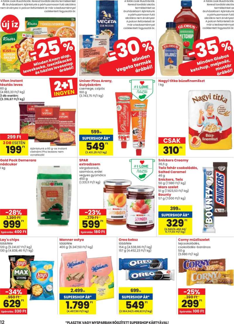 Spar Akciós újság Spar 12 oldal