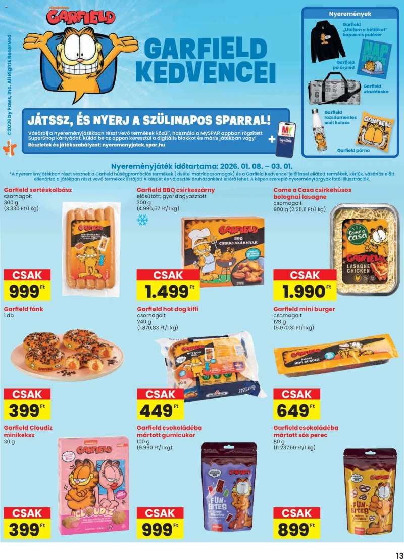 Spar Akciós újság Spar 13 oldal