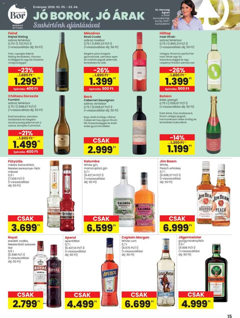 Spar Akciós újság Spar 15 oldal