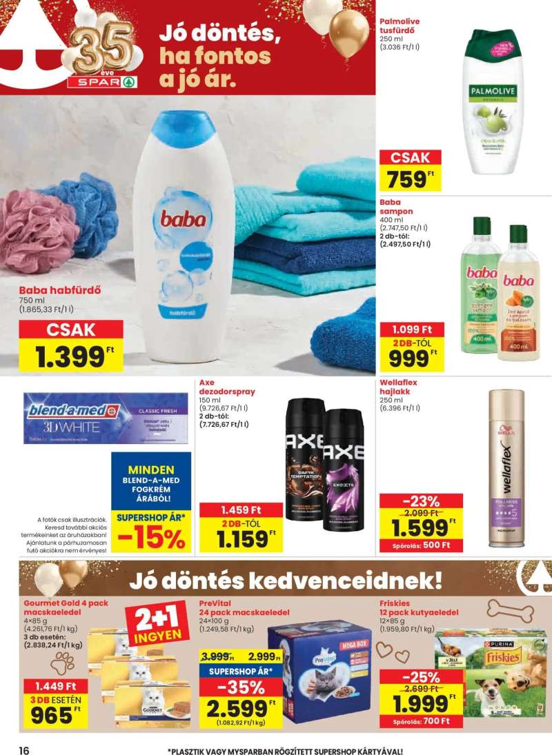 Spar Akciós újság Spar 16 oldal