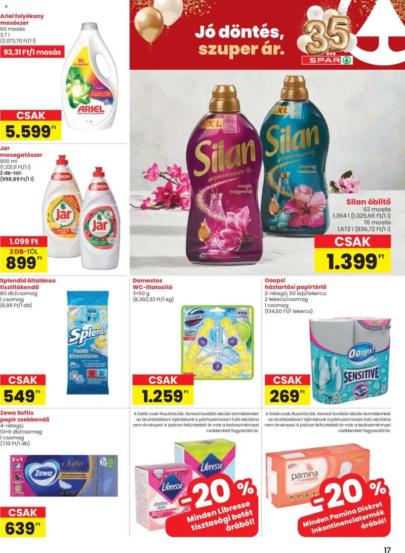 Spar Akciós újság Spar 17 oldal