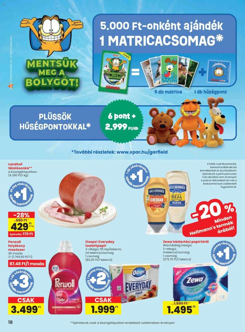 Spar Akciós újság Spar 18 oldal