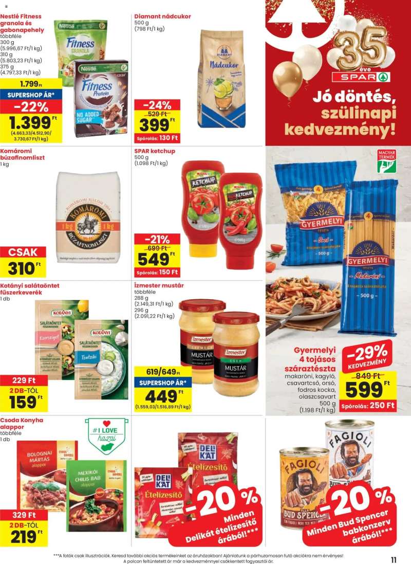 Spar Akciós újság Spar 11 oldal
