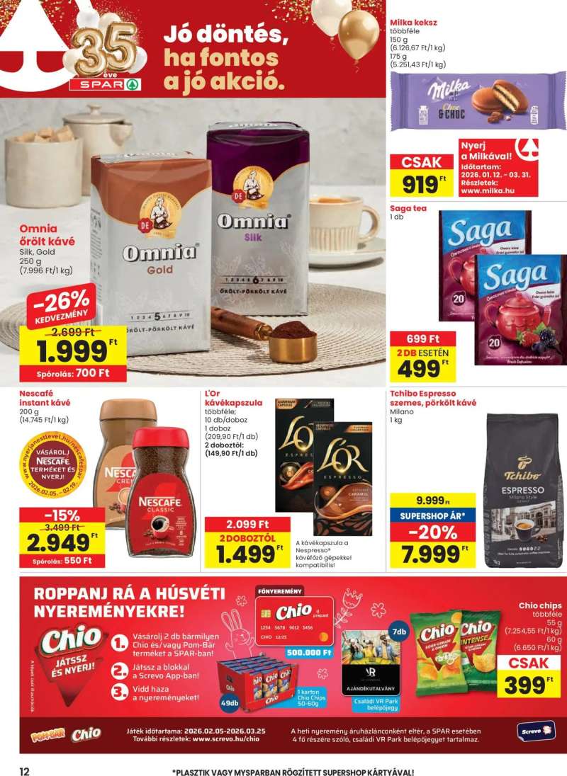 Spar Akciós újság Spar 12 oldal