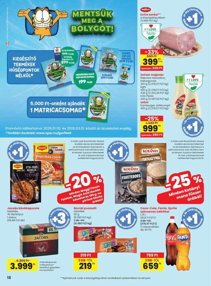 Spar Akciós újság Spar 18 oldal