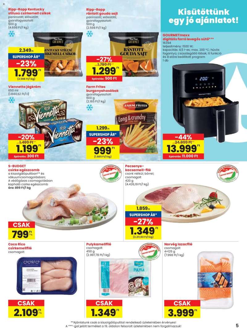 Spar Akciós újság Spar 5 oldal