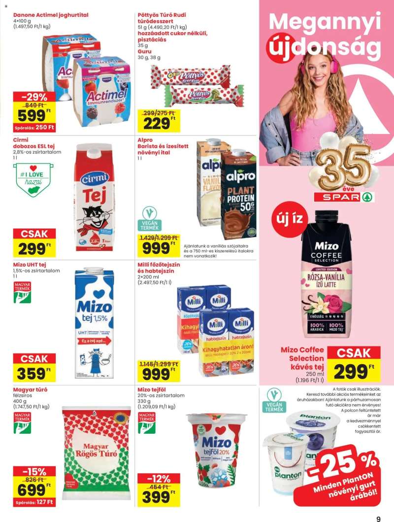 Spar Akciós újság Spar 9 oldal