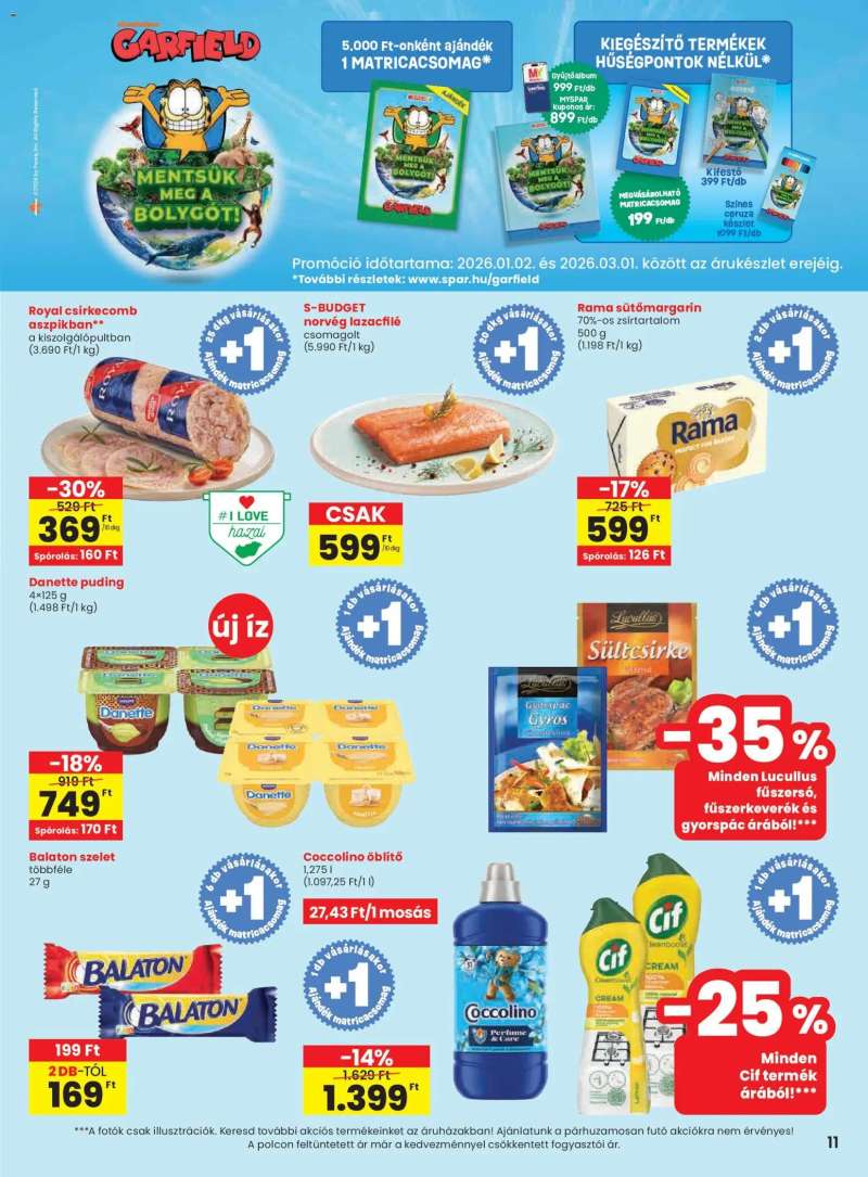 Spar Akciós újság Spar 11 oldal
