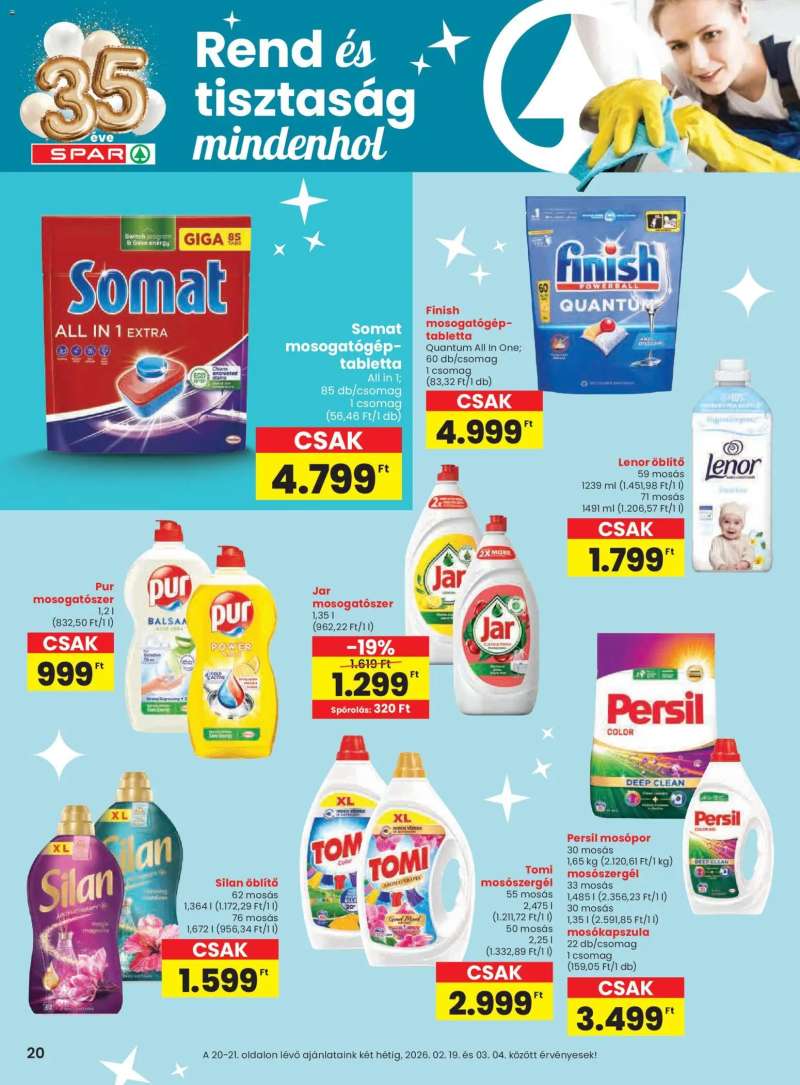 Spar Akciós újság Spar 20 oldal