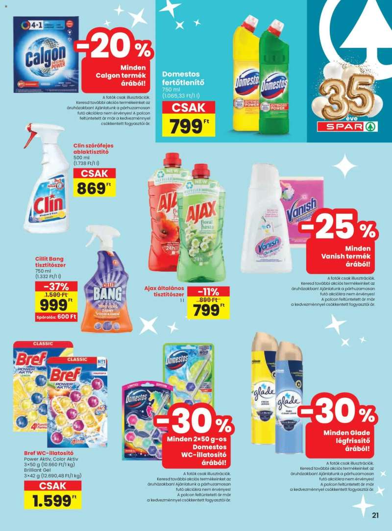 Spar Akciós újság Spar 21 oldal