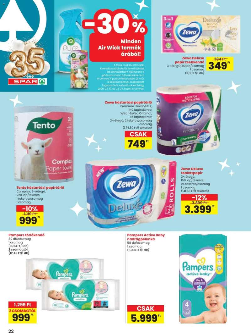 Spar Akciós újság Spar 22 oldal