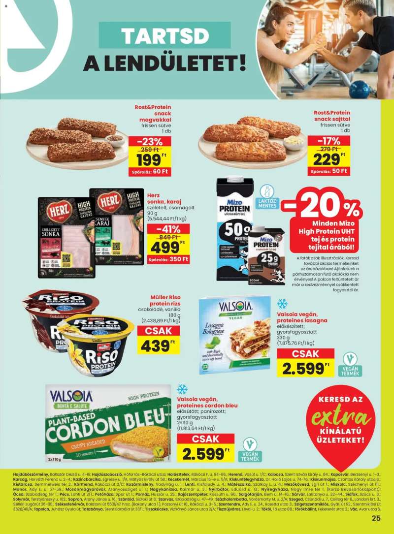 Spar Extra ajánlat 2 oldal