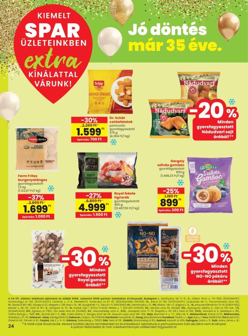 Spar Extra ajánlat 5 oldal