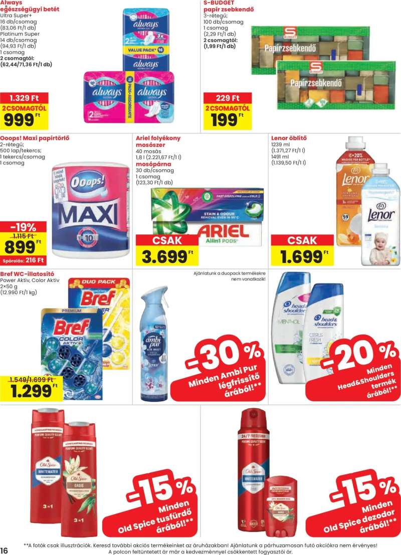 Spar Spar akciós újság 16 oldal