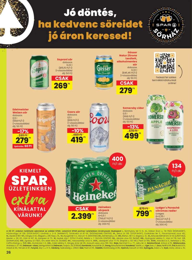Spar Spar Extra ajánlat 7 oldal