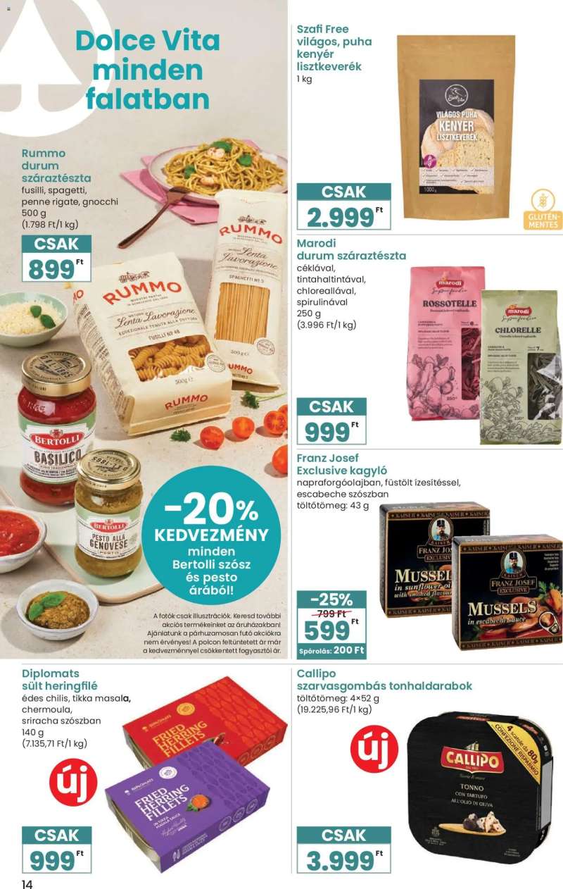 Spar Spar Ínyenc katalógus 14 oldal