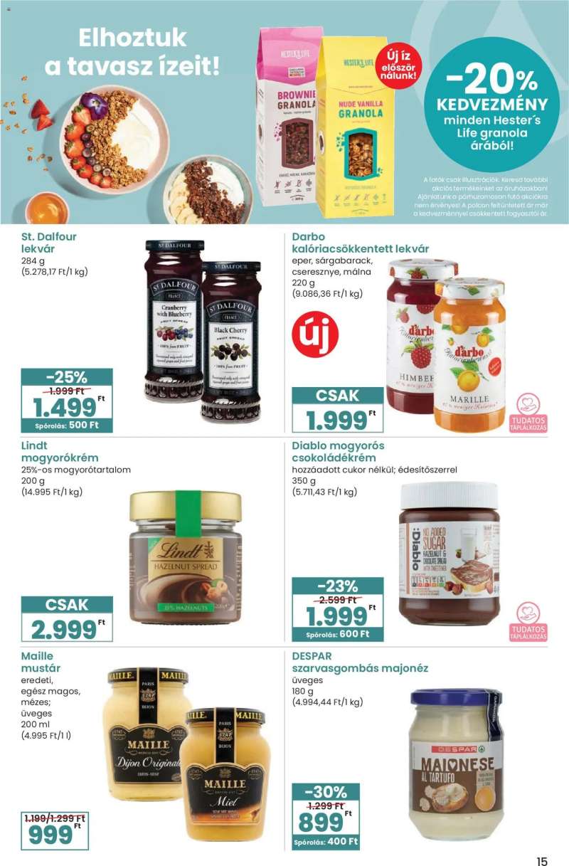 Spar Spar Ínyenc katalógus 15 oldal