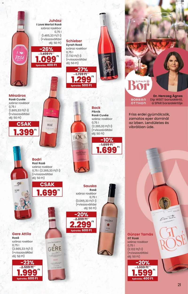 Spar Spar Ínyenc katalógus 21 oldal