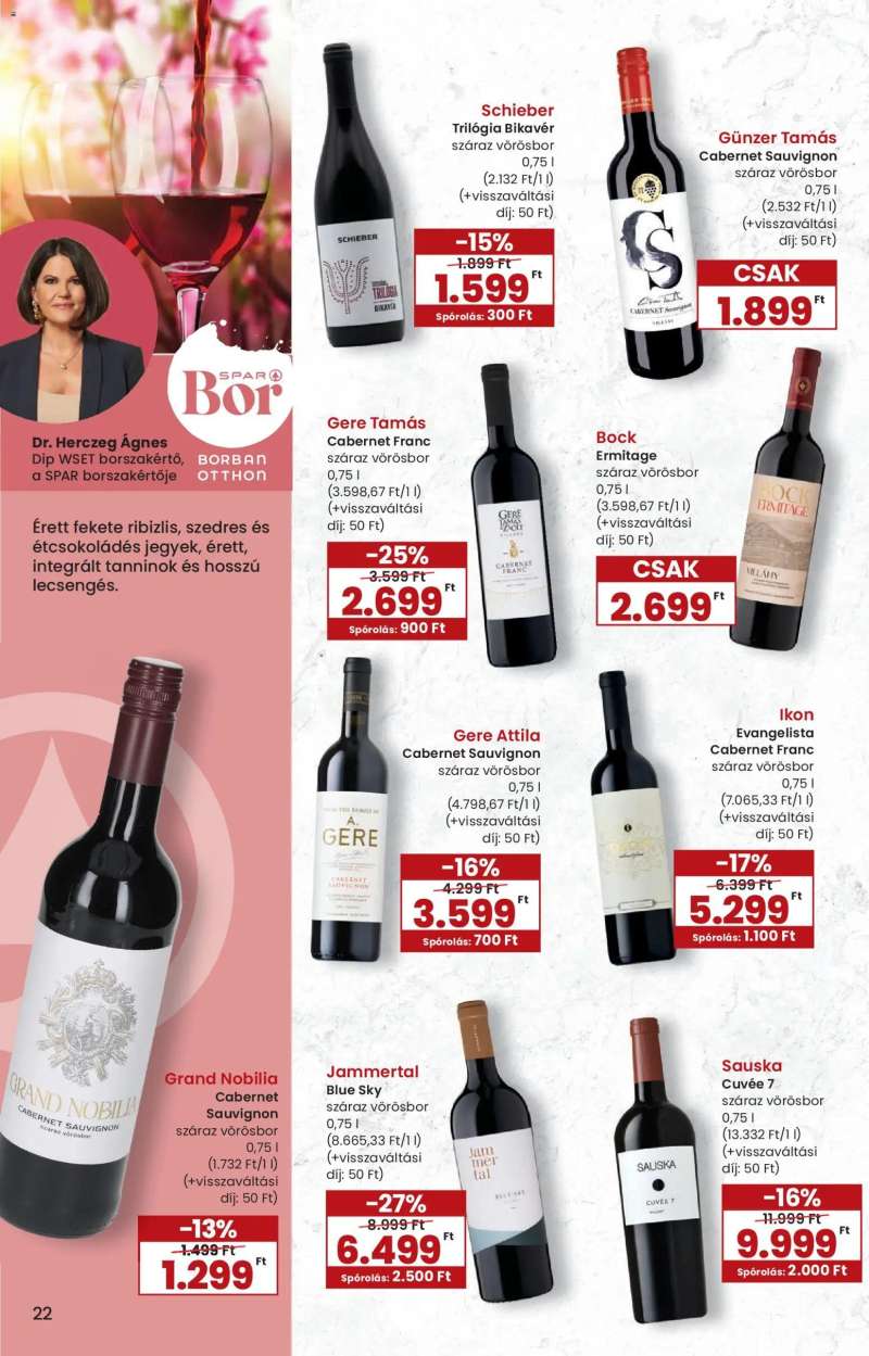 Spar Spar Ínyenc katalógus 22 oldal