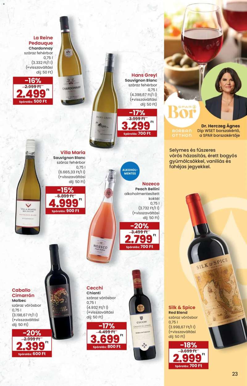 Spar Spar Ínyenc katalógus 23 oldal