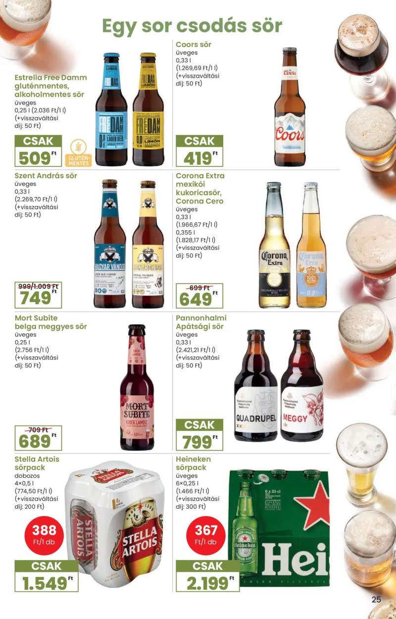 Spar Spar Ínyenc katalógus 25 oldal