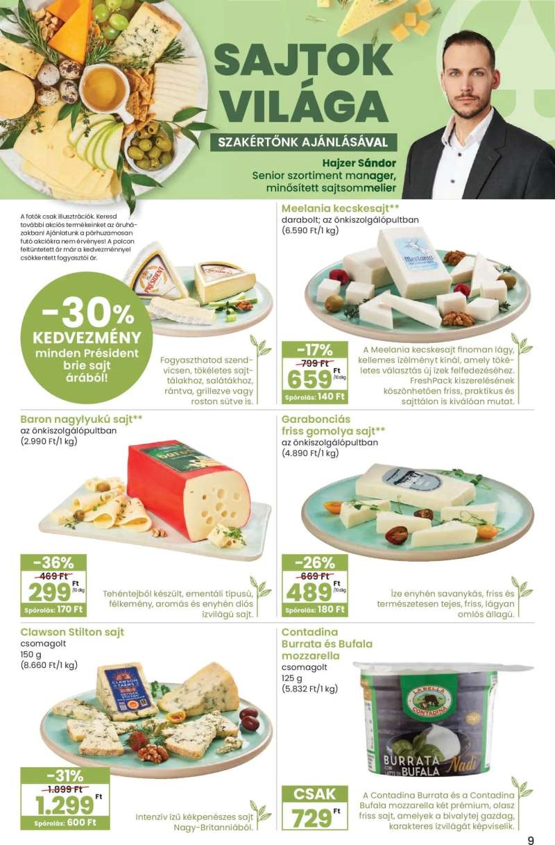 Spar Spar Ínyenc katalógus 9 oldal