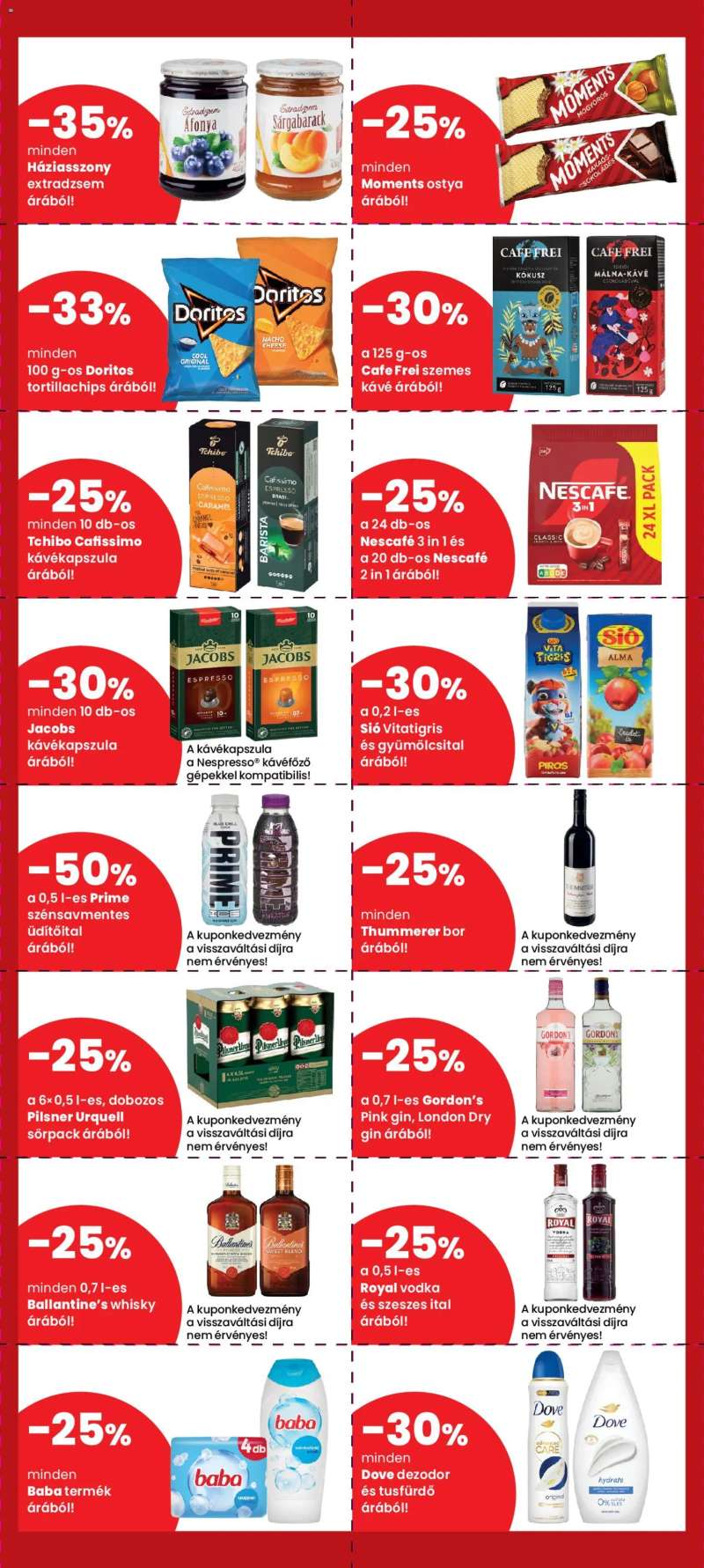 Spar Spar Szülinapi kuponnapok 3 oldal