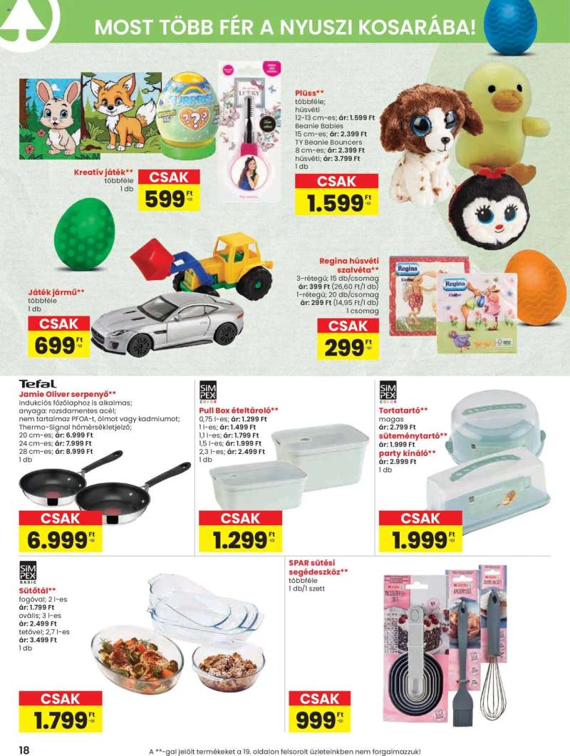 Spar Spar akciós újság 18 oldal