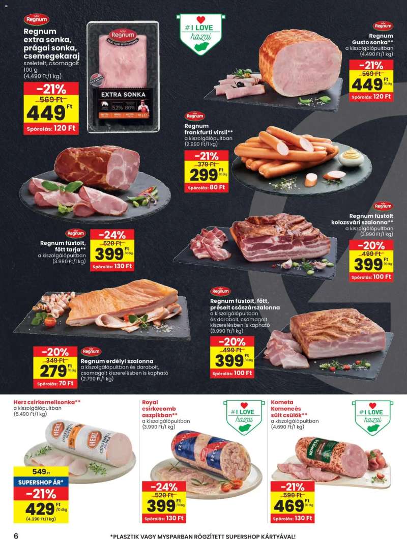 Spar Spar akciós újság 6 oldal