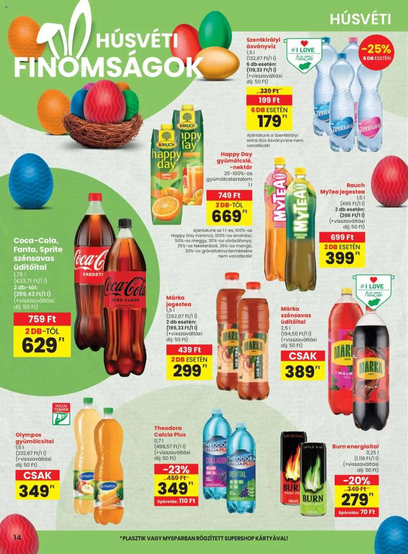 Spar Spar akciós újság 14 oldal